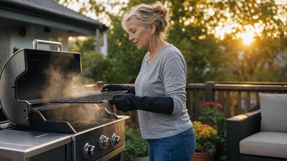 How to Handle Hot Grates with Heat Resistant Gloves